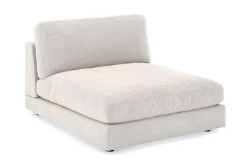 Arken 1-sits Divanmodul i Sammet - Krämvit - Möbler - Soffa - Modulsoffa - Övriga moduler till modulsoffa