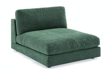 Arken 1-sits Divanmodul i Sammet - Mörkgrön - Möbler - Soffa - Modulsoffa - Övriga moduler till modulsoffa