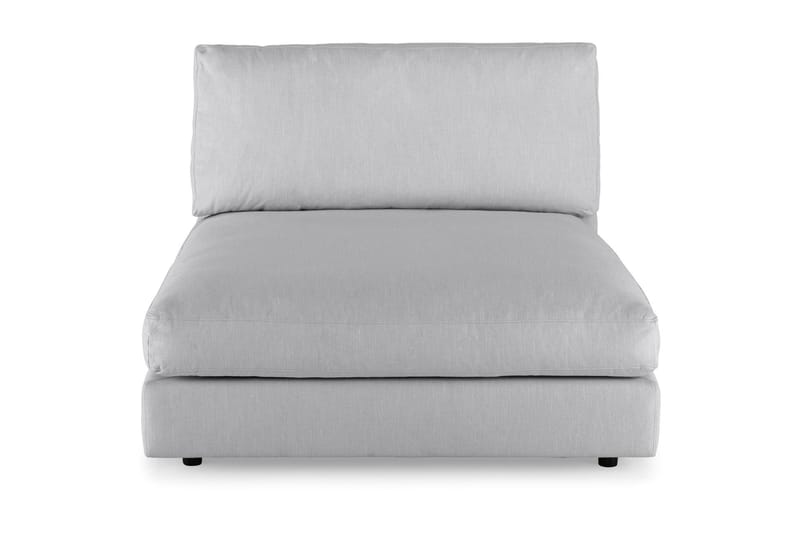 Arken 1-sits Divanmodul i Tyg - Grå - Möbler - Soffa - Modulsoffa - Övriga moduler till modulsoffa