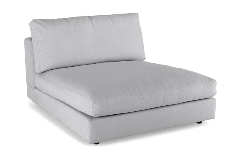 Arken 1-sits Divanmodul i Tyg, Grå