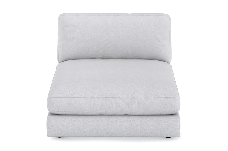 Arken 1-sits Divanmodul i Tyg - Ljusgrå - Möbler - Soffa - Modulsoffa - Övriga moduler till modulsoffa