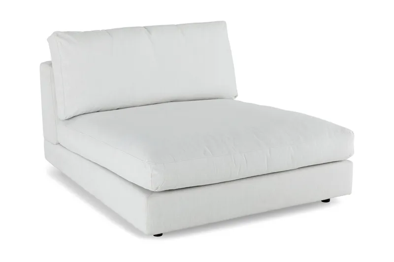 Arken 1-sits Divanmodul i Tyg - Ljusgrå - Möbler - Soffa - Modulsoffa - Övriga moduler till modulsoffa