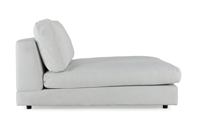 Arken 1-sits Divanmodul i Tyg - Ljusgrå - Möbler - Soffa - Modulsoffa - Övriga moduler till modulsoffa