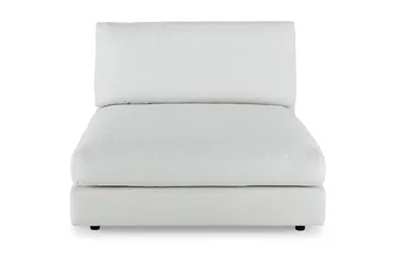 Arken 1-sits Divanmodul i Tyg - Ljusgrå - Möbler - Soffa - Modulsoffa - Övriga moduler till modulsoffa