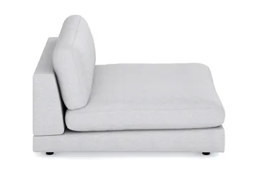 Arken 1-sits Divanmodul i Tyg - Ljusgrå - Möbler - Soffa - Modulsoffa - Övriga moduler till modulsoffa