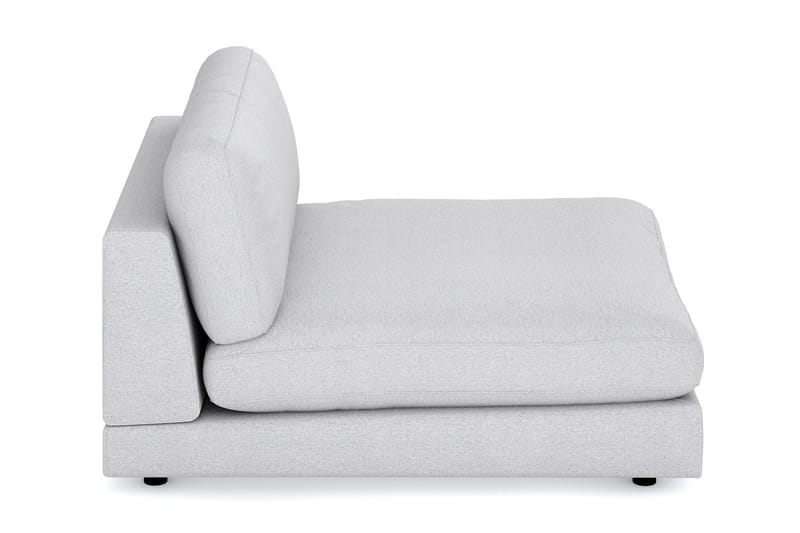 Arken 1-sits Divanmodul i Tyg - Ljusgrå - Möbler - Soffa - Modulsoffa - Övriga moduler till modulsoffa