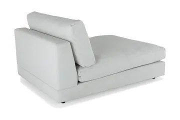 Arken 1-sits Divanmodul i Tyg - Ljusgrå - Möbler - Soffa - Modulsoffa - Övriga moduler till modulsoffa