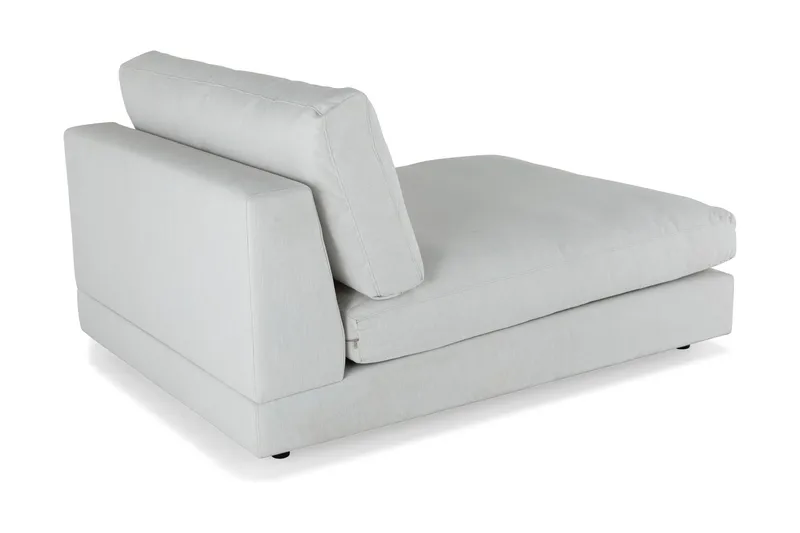 Arken 1-sits Divanmodul i Tyg - Ljusgrå - Möbler - Soffa - Modulsoffa - Övriga moduler till modulsoffa