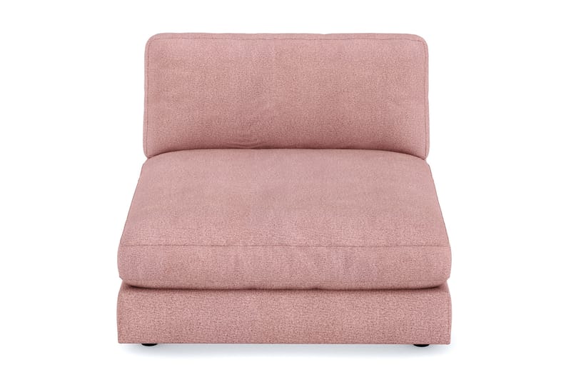 Arken 1-sits Divanmodul i Tyg - Rosa - Möbler - Soffa - Modulsoffa - Övriga moduler till modulsoffa
