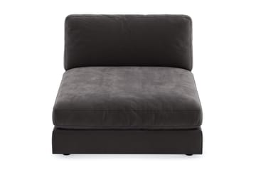 Arken 2-sits Divanmodul i Sammet - Mörkgrå - Möbler - Soffa - Modulsoffa - Övriga moduler till modulsoffa