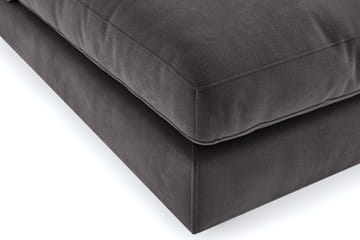 Arken 2-sits Divanmodul i Sammet - Mörkgrå - Möbler - Soffa - Modulsoffa - Övriga moduler till modulsoffa