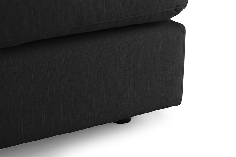 Arken 2-sits Divanmodul i Tyg - Svart - Möbler - Soffa - Modulsoffa - Övriga moduler till modulsoffa