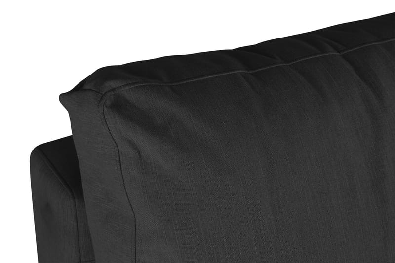 Arken 2-sits Divanmodul i Tyg - Svart - Möbler - Soffa - Modulsoffa - Övriga moduler till modulsoffa