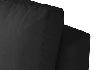 Arken 2-sits Divanmodul i Tyg - Svart - Möbler - Soffa - Modulsoffa - Övriga moduler till modulsoffa