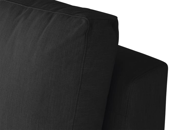 Arken 2-sits Divanmodul i Tyg - Svart - Möbler - Soffa - Modulsoffa - Övriga moduler till modulsoffa