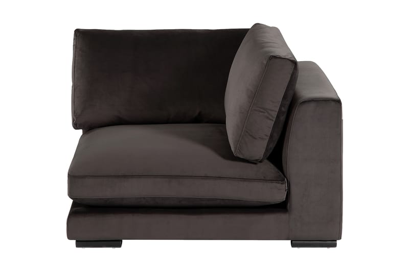 Armstödsmodul Henri - Mörkgrå Sammet - Möbler - Soffa - Modulsoffa - Övriga moduler till modulsoffa