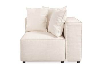 Cubo 1-sits Högermodul i Tyg 108 cm bred - Beige - Möbler - Soffa - Modulsoffa - Övriga moduler till modulsoffa