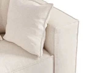 Cubo 1-sits Högermodul i Tyg 108 cm bred - Beige - Möbler - Soffa - Modulsoffa - Övriga moduler till modulsoffa