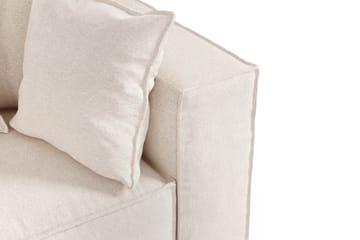 Cubo 1-sits Högermodul i Tyg 108 cm bred - Beige - Möbler - Soffa - Modulsoffa - Övriga moduler till modulsoffa