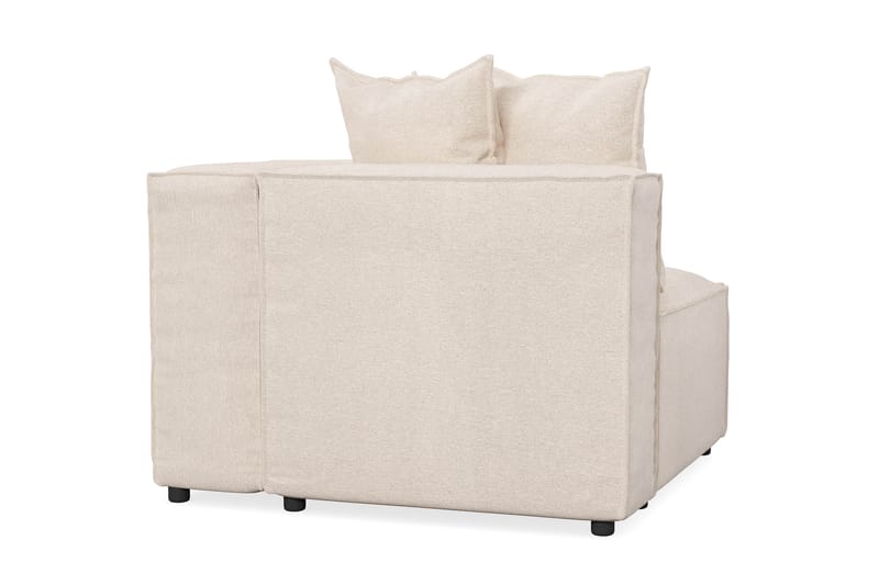 Cubo 1-sits Högermodul i Tyg 108 cm bred - Beige - Möbler - Soffa - Modulsoffa - Övriga moduler till modulsoffa