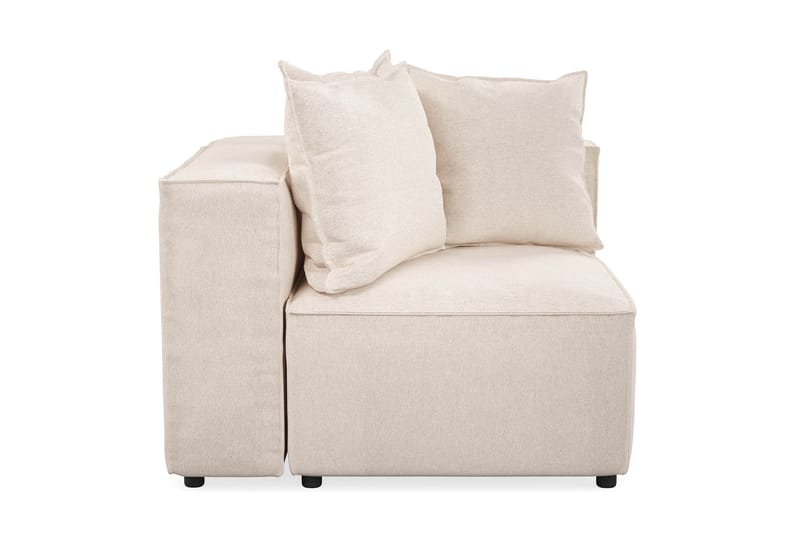 Cubo 1-sits Högermodul i Tyg 108 cm bred - Beige - Möbler - Soffa - Modulsoffa - Övriga moduler till modulsoffa