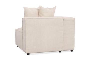 Cubo 1-sits Vänstermodul i Tyg 108 cm bred - Beige - Möbler - Soffa - Modulsoffa - Övriga moduler till modulsoffa