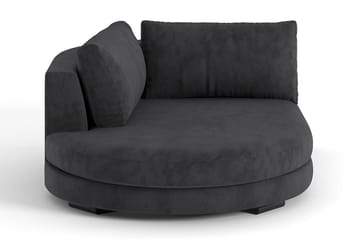 Divanmodul Henri Rund Höger - Brun - Möbler - Soffa - Modulsoffa - Övriga moduler till modulsoffa