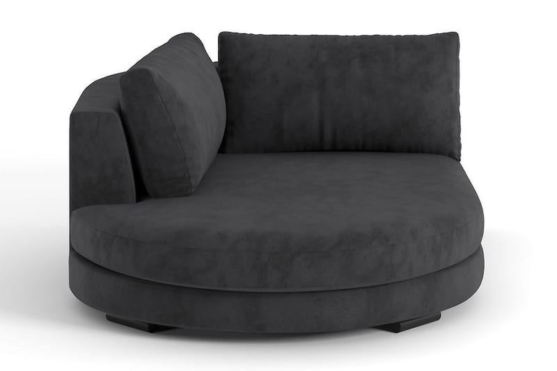 Divanmodul Henri Rund Höger - Brun - Möbler - Soffa - Modulsoffa - Övriga moduler till modulsoffa