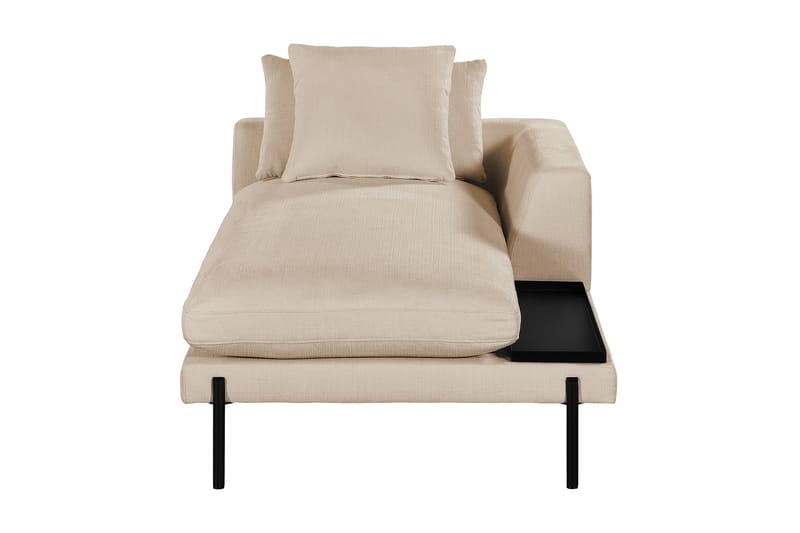 Divanmodul Treeton 92,5 cm Höger - Beige - Övriga moduler till modulsoffa