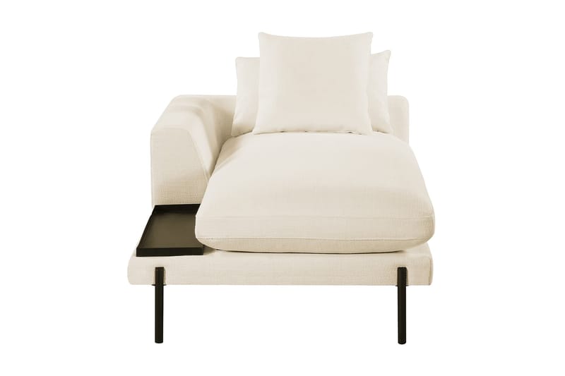 Divanmodul Treeton 92,5 cm Vänster - Vit - Möbler - Soffa - Modulsoffa - Övriga moduler till modulsoffa