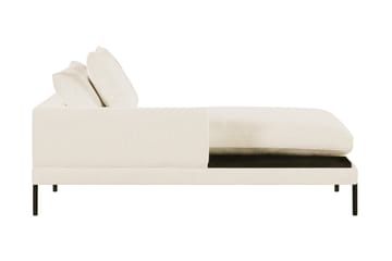 Divanmodul Treeton 92,5 cm Vänster - Vit - Möbler - Soffa - Modulsoffa - Övriga moduler till modulsoffa