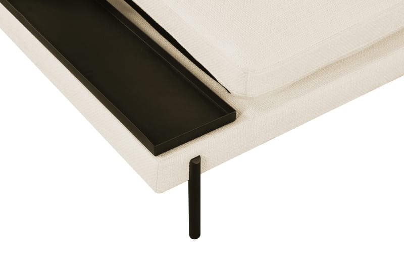 Divanmodul Treeton 92,5 cm Vänster - Vit - Möbler - Soffa - Modulsoffa - Övriga moduler till modulsoffa