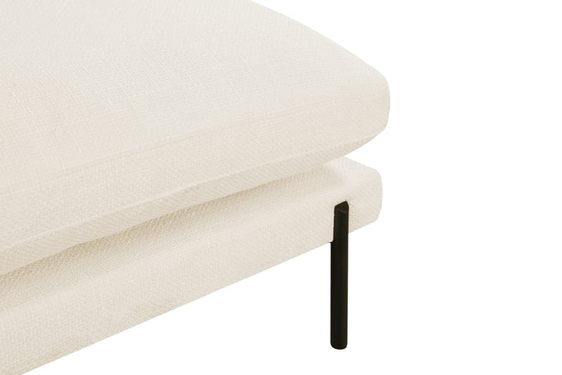 Divanmodul Treeton 92,5 cm Vänster - Vit - Möbler - Soffa - Modulsoffa - Övriga moduler till modulsoffa