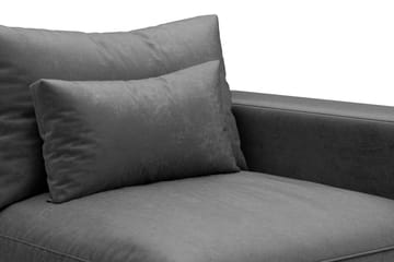 Dubai Armstöd Höger Sammet - Mörkgrå - Möbler - Soffa - Modulsoffa - Övriga moduler till modulsoffa