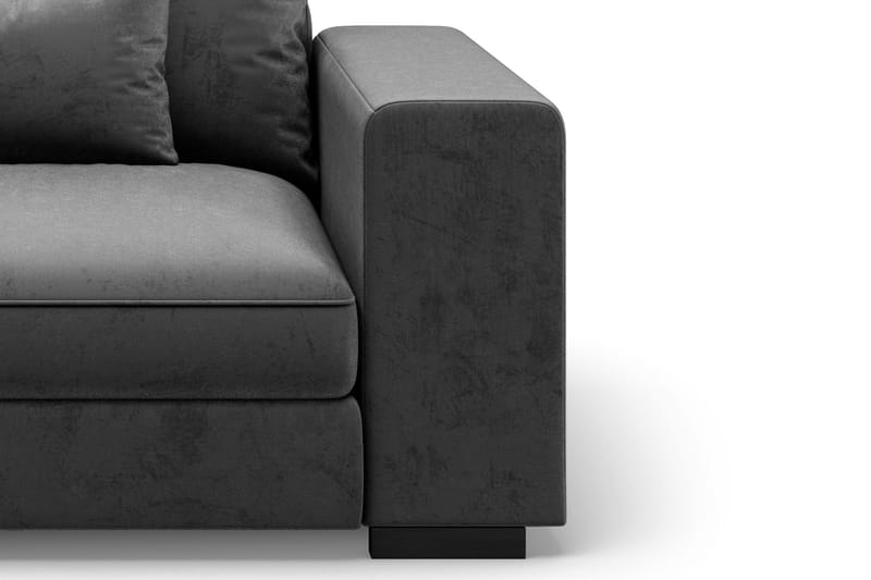 Dubai Armstöd Höger Sammet - Mörkgrå - Möbler - Soffa - Modulsoffa - Övriga moduler till modulsoffa
