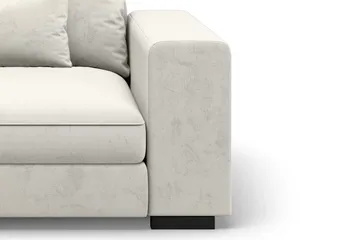 Dubai Armstöd Höger Sammet - Vit - Möbler - Soffa - Modulsoffa - Övriga moduler till modulsoffa