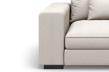 Dubai Vänstervänd Bred Armstödsmodul till Modulsoffa 27 cm i Tyg - Beige - Möbler - Soffa - Modulsoffa - Övriga moduler till modulsoffa