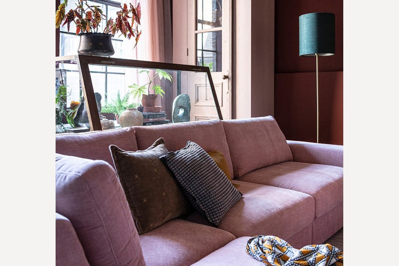 Kielstra Högermodul - Rosa - Möbler - Soffa - Modulsoffa - Övriga moduler till modulsoffa