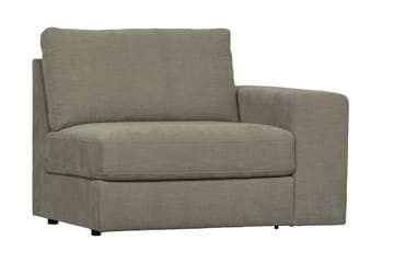 Kielstra Högermodul - Varmgrå - Möbler - Soffa - Modulsoffa - Övriga moduler till modulsoffa