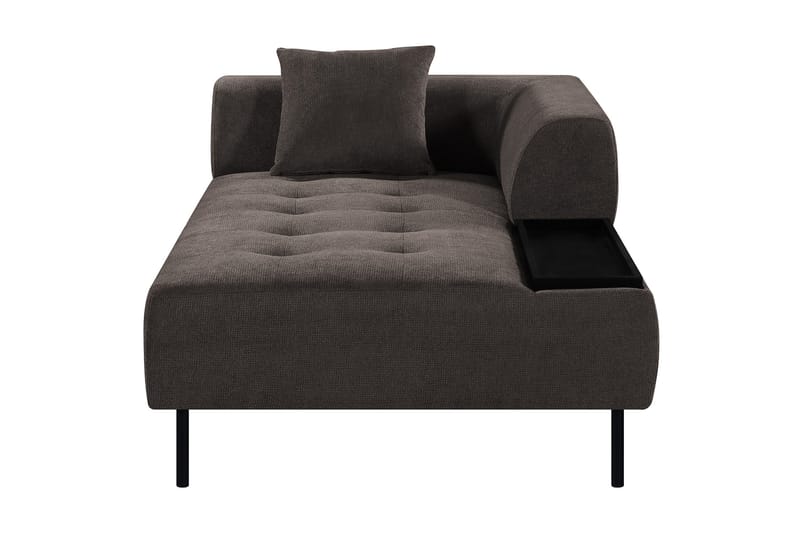 Schäslongmodul Bunbury Höger - Grå - Möbler - Soffa - Modulsoffa - Övriga moduler till modulsoffa