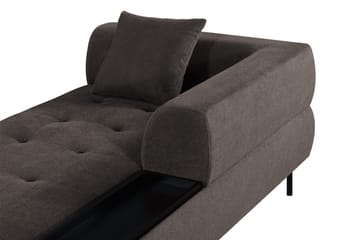 Schäslongmodul Bunbury Höger - Grå - Möbler - Soffa - Modulsoffa - Övriga moduler till modulsoffa