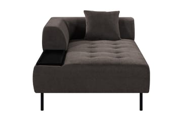 Schäslongmodul Bunbury Vänster - Grå - Möbler - Soffa - Modulsoffa - Övriga moduler till modulsoffa
