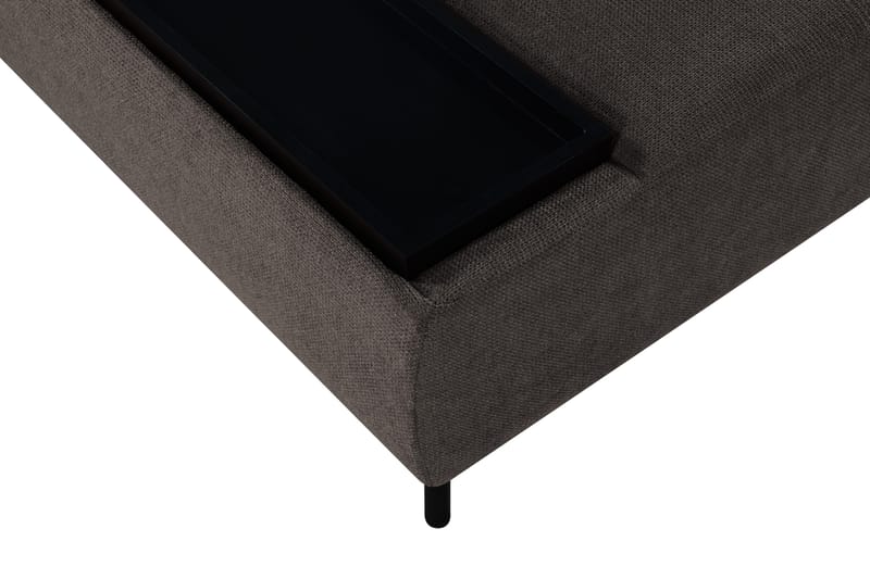 Schäslongmodul Bunbury Vänster - Grå - Möbler - Soffa - Modulsoffa - Övriga moduler till modulsoffa