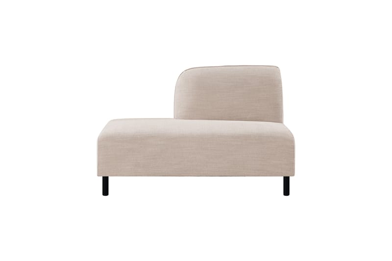 Schäslongmodul Whitfield Vänster - Beige - Möbler - Soffa - Modulsoffa - Övriga moduler till modulsoffa
