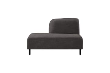 Schäslongmodul Whitfield Vänster - Mörkgrå - Möbler - Soffa - Modulsoffa - Övriga moduler till modulsoffa