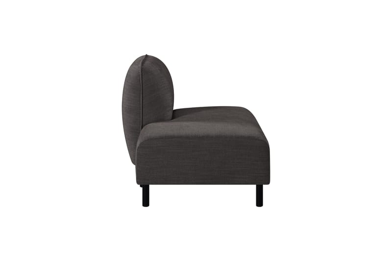Schäslongmodul Whitfield Vänster - Mörkgrå - Möbler - Soffa - Modulsoffa - Övriga moduler till modulsoffa