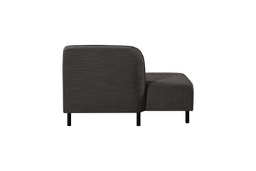Schäslongmodul Whitfield Vänster - Mörkgrå - Möbler - Soffa - Modulsoffa - Övriga moduler till modulsoffa