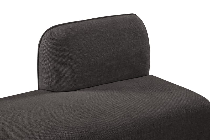 Schäslongmodul Whitfield Vänster - Mörkgrå - Möbler - Soffa - Modulsoffa - Övriga moduler till modulsoffa