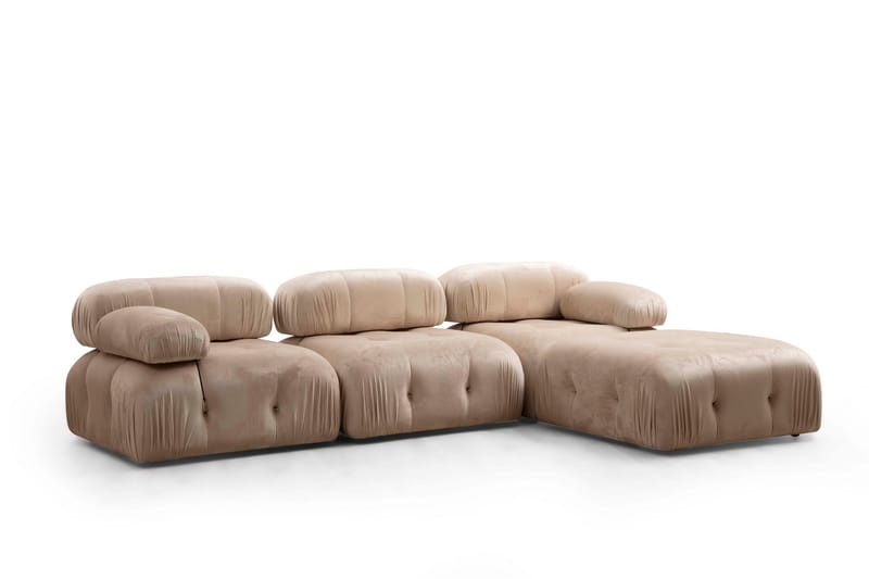 Vänstermodul Belgin 95 cm - Beige - Möbler - Soffa - Modulsoffa - Övriga moduler till modulsoffa