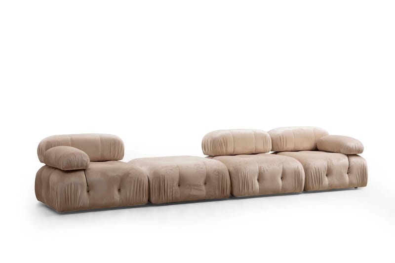 Vänstermodul Belgin 95 cm - Beige - Möbler - Soffa - Modulsoffa - Övriga moduler till modulsoffa
